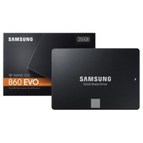 Samsung, 870 EVO, SATA 2.5, 250GB, 550 Mb/s, 520 Mb/s