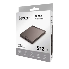 Xarici yaddaş Lexar SL200 512GB Portable SSD