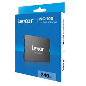 Lexar, NQ100, SATA 2.5, 240GB, 520 Mb/s, 420 Mb/s