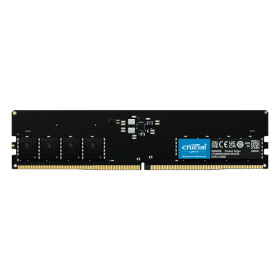 Crucial, DDR5, 16GB, 4800 Mhz, 1, Отсутсвует, UDIMM