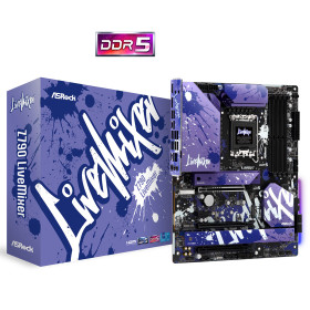 AsRock, Z790 PG LiveMixer, LGA 1700, DDR5, 192gb, 4800mhz, ATX, 0, 1, 1, 5, 4, 2x8pin